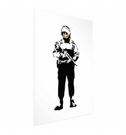 Plakat - Smiling Policeman