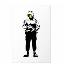 Poster - Smiling Policeman