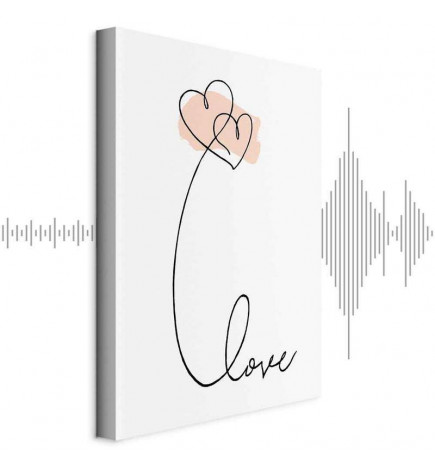 Quadro - Connected in the Clouds (1 Part) Vertical