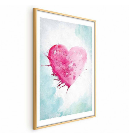 Poster - Watercolor Heart