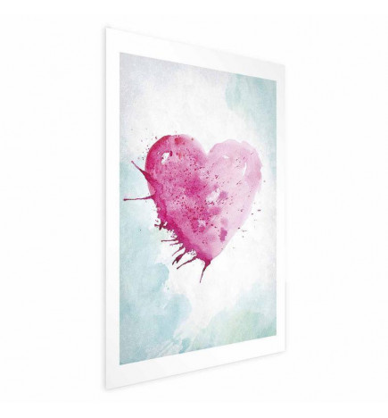Juliste - Watercolor Heart