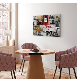 Tableau - Banksy - collage