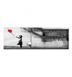 Seinapilt - There is Always Hope (1 Part) Narrow Red