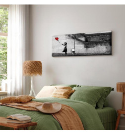 Canvas Print - There is Always Hope (1 Part) Narrow Red