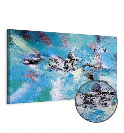 Schilderij - Snow Fun (1 Part) Narrow