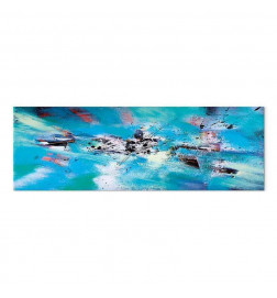 Schilderij - Snow Fun (1 Part) Narrow