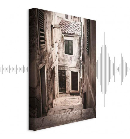 Seinapilt - Retro Alley (1 Part) Vertical