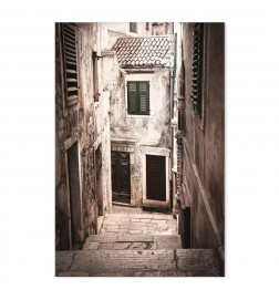 Quadro - Retro Alley (1 Part) Vertical
