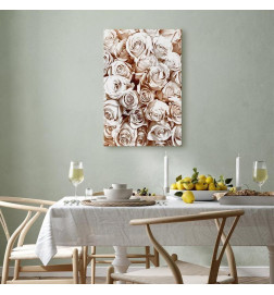 Schilderij - Rose Garden (1 Part) Vertical