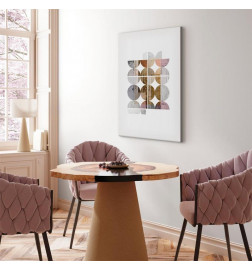 Canvas Print - Harmonious Shape (1 Part) Vertical