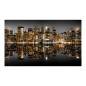 Fotomurale con new york city illuminata cm. 450x270