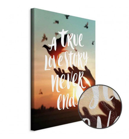 Tableau - A True Love Story Never Ends (1 Part) Vertical