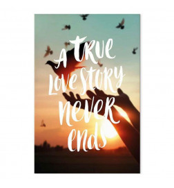 Slika - A True Love Story Never Ends (1 Part) Vertical