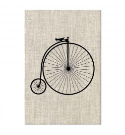 Cuadro - Vintage Bicycle (1 Part) Vertical