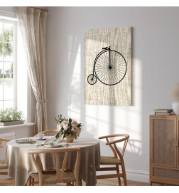 Tablou - Vintage Bicycle (1 Part) Vertical