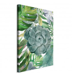 Tablou - Tropical Flora (1 Part) Vertical