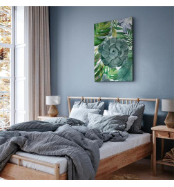 Quadro - Tropical Flora (1 Part) Vertical