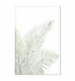 Leinwandbild - Velvet Green (1 Part) Vertical