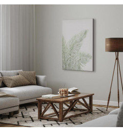 Canvas Print - Velvet Green (1 Part) Vertical