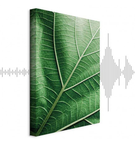 Paveikslas - Malachite Leaf (1 Part) Vertical