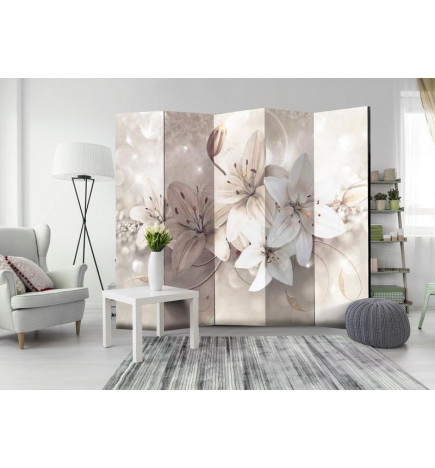 Room Divider - Diamond Lilies II