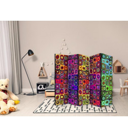 Room Divider - Colorful Abstract Art II