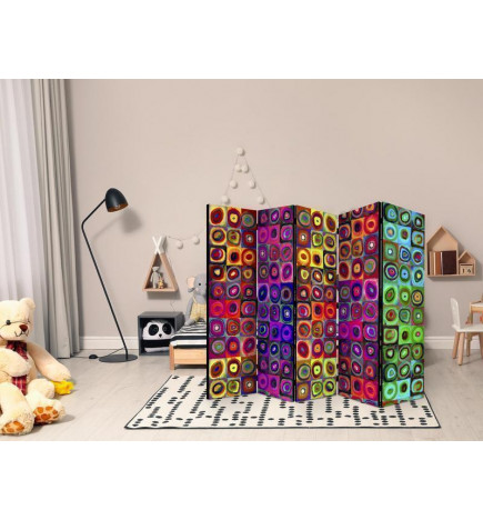 Room Divider - Colorful Abstract Art II