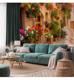 Wall Mural - The Alley in Spello (Italy)