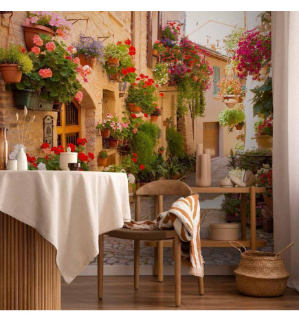 Mural de parede - The Alley in Spello (Italy)