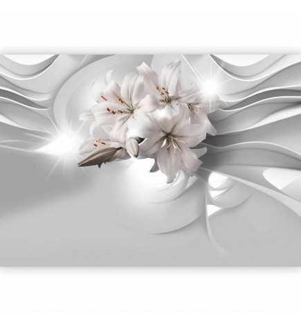 Fototapet - Lilies in the Tunnel