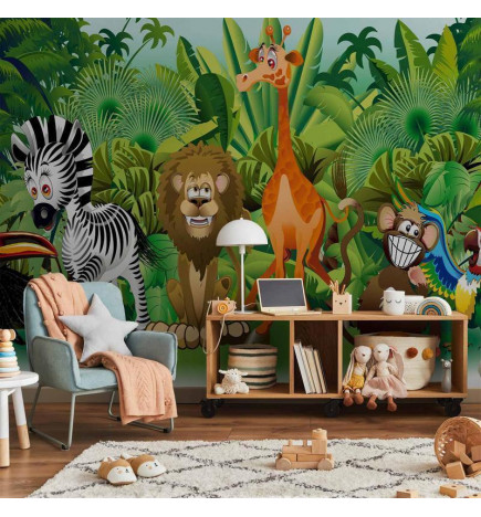Mural de parede - Jungle Animals