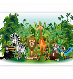 Fototapeet - Jungle Animals