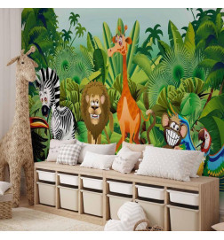 Mural de parede - Jungle Animals