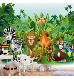 Mural de parede - Jungle Animals