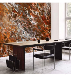 Fotobehang - Brown Craters