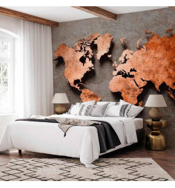 Fototapet - Copper Map