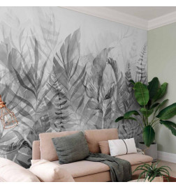 Wall Mural - Magic Grove (Black and White)