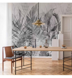 Mural de parede - Magic Grove (Black and White)