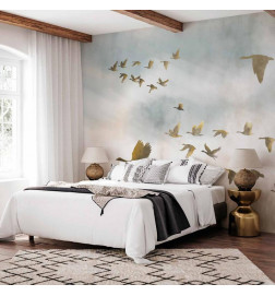 Fototapeet - Golden Geese