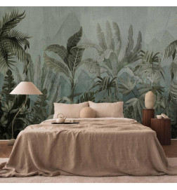 Foto tapete - Mountain Jungle