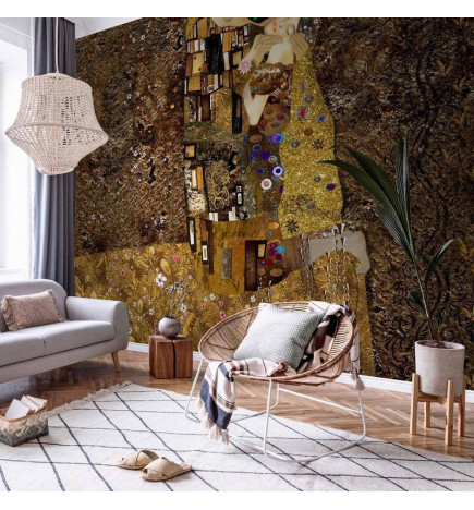 Fototapeet - Klimt inspiration: Golden Kiss