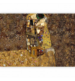Papier peint - Klimt inspiration: Golden Kiss