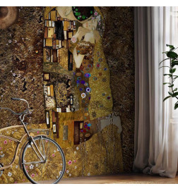 Carta da parati - Klimt inspiration: Golden Kiss