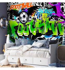 Fototapeta - Football Graffiti