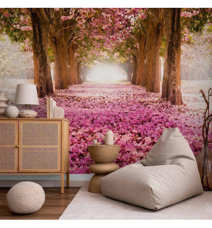 Fototapeta - Pink grove