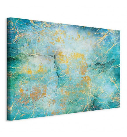 Schilderij - Emerald Ocean (1 Part) Wide