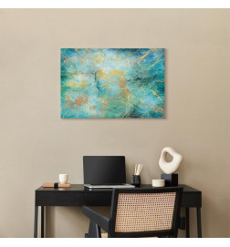 Canvas Print - Emerald Ocean (1 Part) Wide