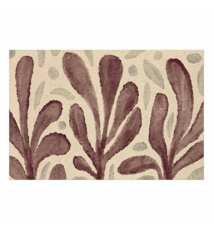 Poster - Leaves and Spots - large trembling shapes inspired by Matisse