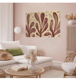 Juliste - Leaves and Spots - large trembling shapes inspired by Matisse
