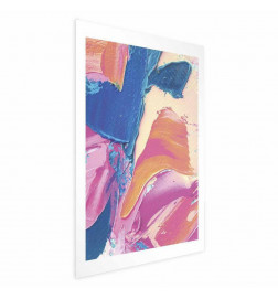 Plakatas - Colorful Expression - strong contrasts in an energetic composition